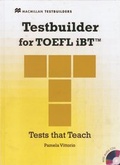 Cover: Testbuilder for TOEFL iBTT - Hueber Verlag