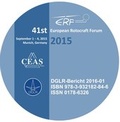 Cover: 41st European Rotocraft Forum 2015 - Deutsche Gesellschaft f. Luft- u. Raumfahrt
