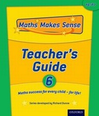Enlarge image Cover: Maths Makes Sense: Y6: Teacher's Guide - Oxford University Press