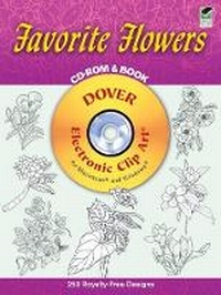 Abbildung von: Favorite Flowers CD-ROM and Book - Dover Publications Inc.