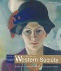 Cover: A History of Western Society: Student Text - Chapters 16-31 v.2 - Houghton Mifflin