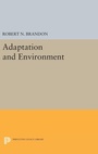 Cover: Adaptation and Environment - Princeton University Press