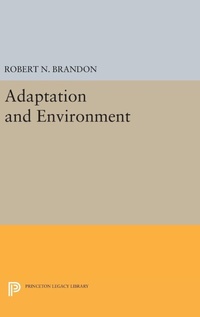 Enlarge image Cover: Adaptation and Environment - Princeton University Press