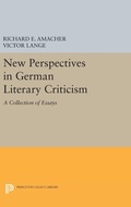 Cover: New Perspectives in German Literary Criticism - Princeton University Press
