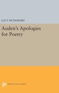 Cover: Auden's Apologies for Poetry - Princeton University Press