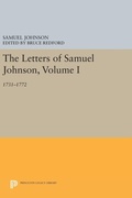 Cover: The Letters of Samuel Johnson, Volume I - Princeton University Press