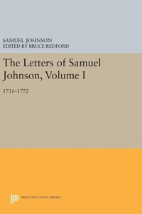 Enlarge image Cover: The Letters of Samuel Johnson, Volume I - Princeton University Press