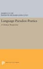 Cover: Language-Paradox-Poetics - Princeton University Press