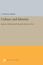 Cover: Culture and Identity - Princeton University Press