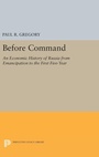 Cover: Before Command - Princeton University Press