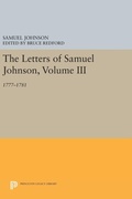 Cover: The Letters of Samuel Johnson, Volume III - Princeton University Press