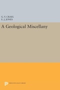 Cover: A Geological Miscellany - Princeton University Press