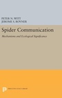 Cover: Spider Communication - Princeton University Press