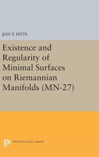 Abbildung von: Existence and Regularity of Minimal Surfaces on Riemannian Manifolds - Princeton University Press