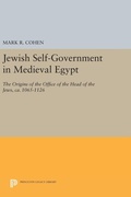Cover: Jewish Self-Government in Medieval Egypt - Princeton University Press