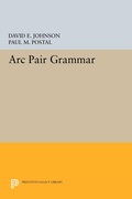 Cover: Arc Pair Grammar - Princeton University Press