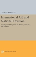 Cover: International Aid and National Decision - Princeton University Press
