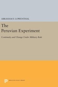 Cover: The Peruvian Experiment - Princeton University Press