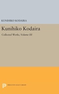 Cover: Kunihiko Kodaira, Volume III - Princeton University Press