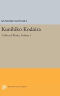 Cover: Kunihiko Kodaira, Volume I - Princeton University Press