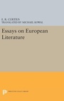 Cover: Essays on European Literature - Princeton University Press