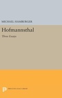 Cover: Hofmannsthal - Princeton University Press