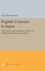Cover: English Criticism in Japan - Princeton University Press