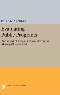 Bild: Evaluating Public Programs - Princeton University Press