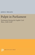 Cover: Pulpit in Parliament - Princeton University Press