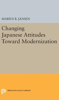 Cover: Changing Japanese Attitudes Toward Modernization - Princeton University Press