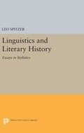 Cover: Linguistics and Literary History - Princeton University Press
