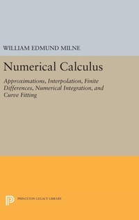 Enlarge image Cover: Numerical Calculus - Princeton University Press