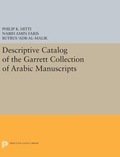 Cover: Descriptive Catalogue of the Garrett Collection - Princeton University Press