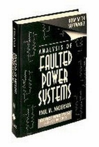 Enlarge image Cover: Analysis of Faulted Power Systems - Wiley-IEEE Press