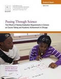 Cover: Passing Through Science - Consortium on Chicago School Research