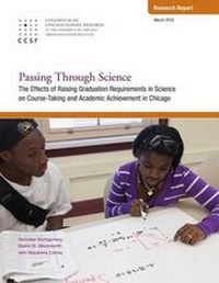 Enlarge image Cover: Passing Through Science - Consortium on Chicago School Research