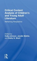 Cover: Critical Content Analysis of Children's and Young Adult Literature - Routledge
