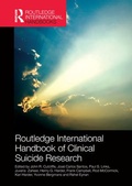 Cover: Routledge International Handbook of Clinical Suicide Research - Routledge