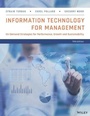 Cover: Information Technology for Management - Wiley