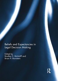 Abbildung von: Beliefs and Expectancies in Legal Decision Making - Routledge