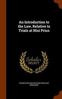 Enlarge image Cover: An Introduction to the Law, Relative to Trials at Nisi Prius - Arkose Press