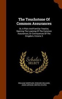 Enlarge image Cover: The Touchstone Of Common Assurances - Arkose Press