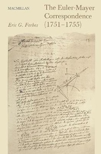Abbildung von: The Euler-Mayer Correspondence (1751-1755) - PALGRAVE