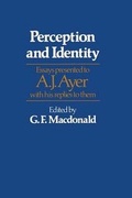 Cover: Perception and Identity - PALGRAVE