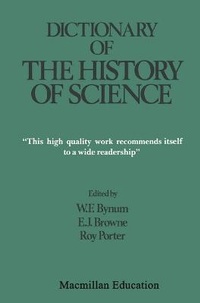 Enlarge image Cover: Dictionary of the History of Science - PALGRAVE