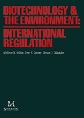 Cover: Biotechnology & the Environment - PALGRAVE
