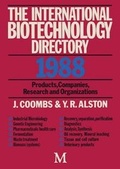 Cover: The International Biotechnology Directory 1988 - PALGRAVE