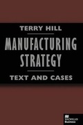 Cover: Manufacturing Strategy - PALGRAVE