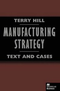 Enlarge image Cover: Manufacturing Strategy - PALGRAVE