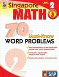 Cover: 70 Must-Know Word Problems, Grade 3 - Frank Schaffer Publications